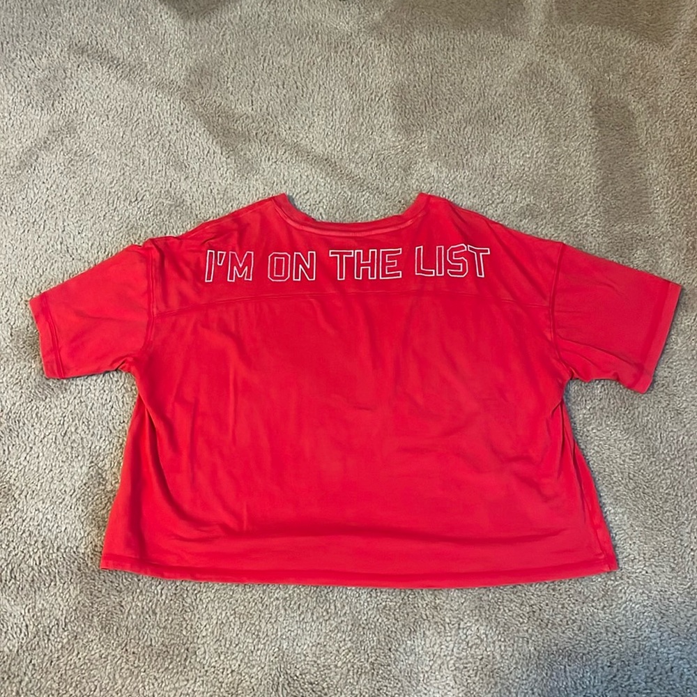 I’m On The List Crop Top